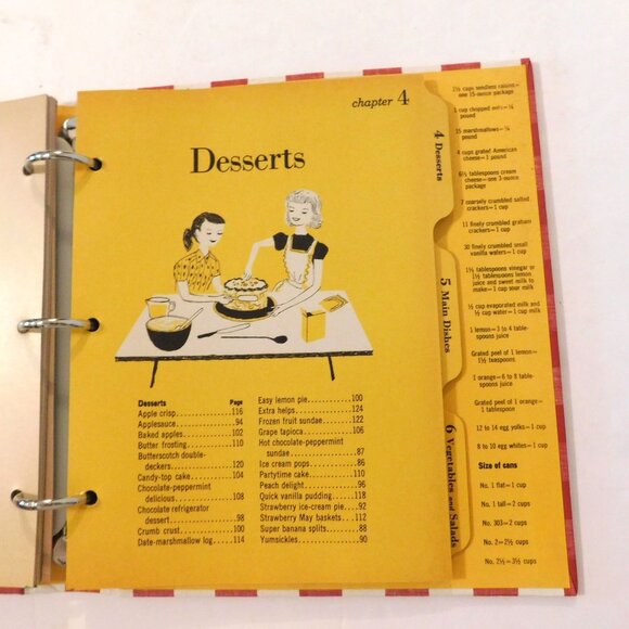 Better Homes and Gardens Junior Cook Book Reprint 1955 Classic Edition HB Binder - Picture 6 of 10